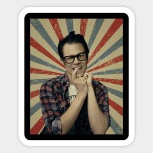 Johnny Knoxville Sticker